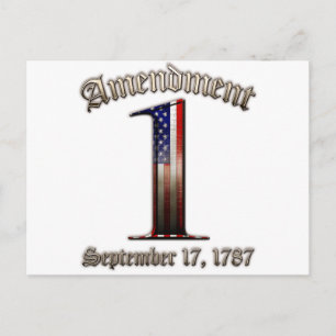 Carte Postale 1er amendement