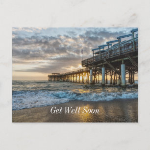 Carte Postale 1er lever de soleil 2017 Cocoa Beach Prompt rétabl