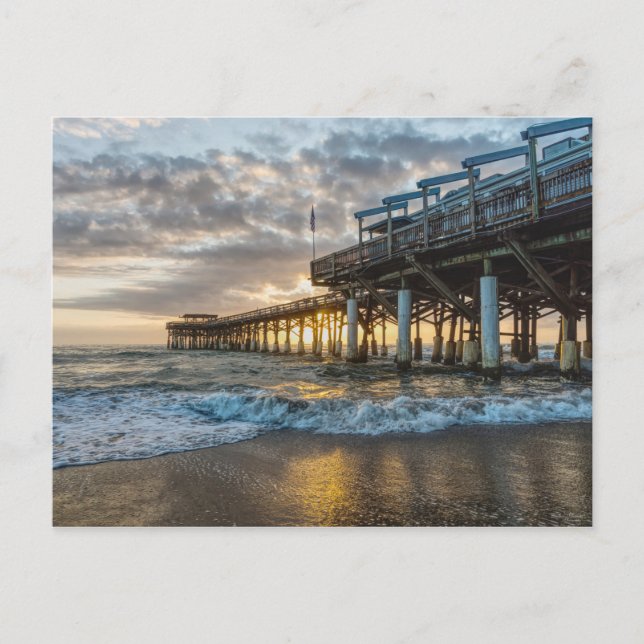 Carte Postale 1er Sunrise 2017 Cocoa Beach (Devant)