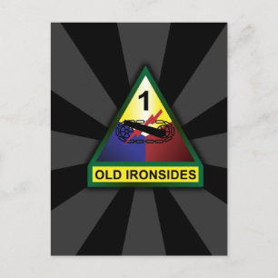 Carte Postale 1re division blindée