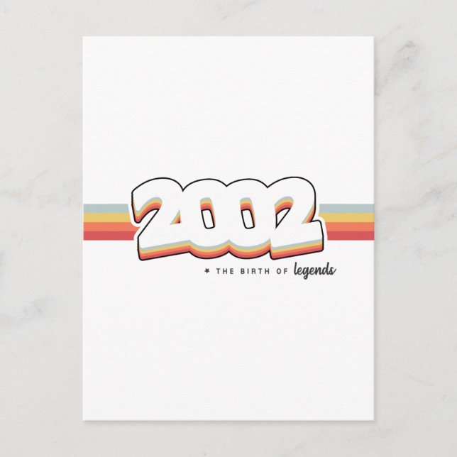 Carte Postale 2002 La naissance des légendes (Devant)