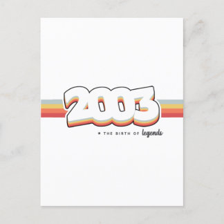 Carte Postale 2003 La naissance des légendes