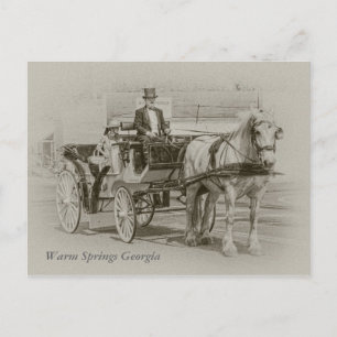 Carte Postale 2009 ou 1909 ?, Warm Springs Georgia