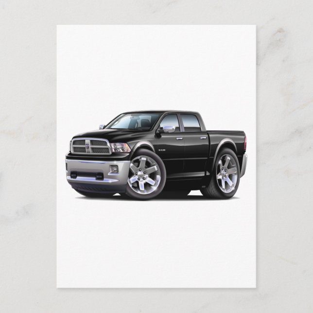 Carte Postale 2010-12 Ram Dual Black Truck (Devant)