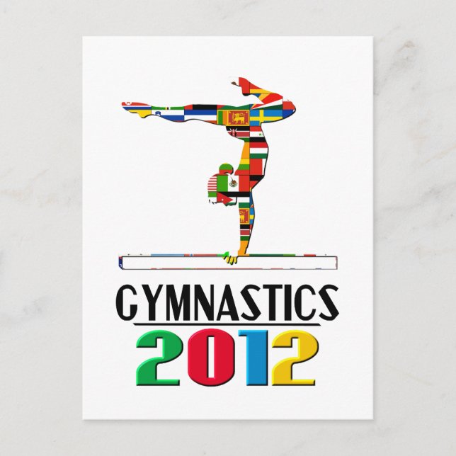 Carte Postale 2012: Gymnastique (Devant)