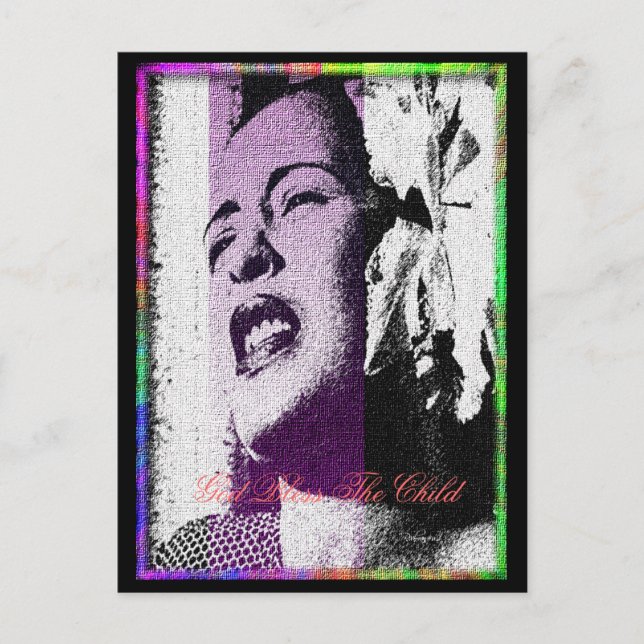 Carte Postale 2014, Dieu bénisse l'enfant (Devant)