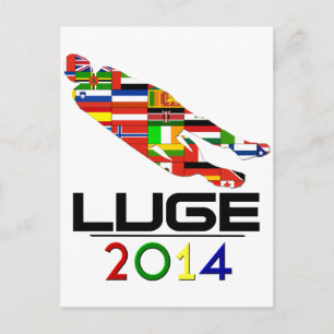 Carte Postale 2014 : Luge