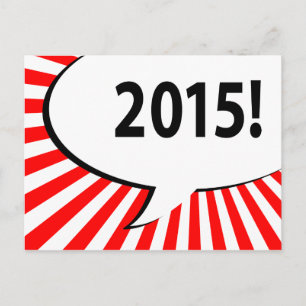 Carte Postale 2015 ! bulle comique