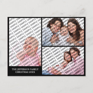 Carte postale 2019 Family Portrait Custom Calendar