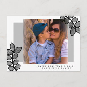 Carte Postale 2022 Direction de la photo du Nouvel An