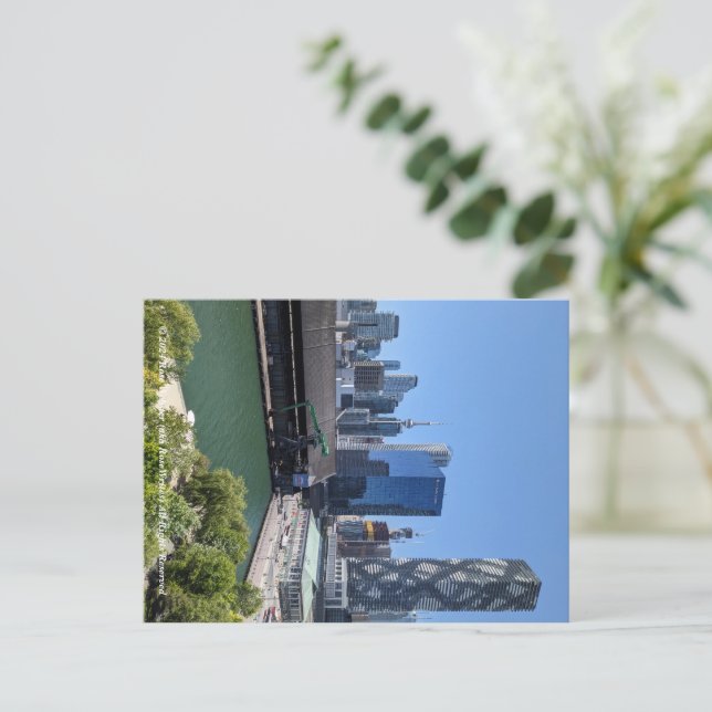 Carte postale 2024 de la rive de Toronto par RoseW (Debout devant)