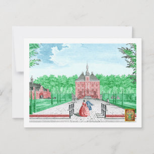 Carte Postale 2025 colorisation 1760 Imprimer Kasteel De Essenbu