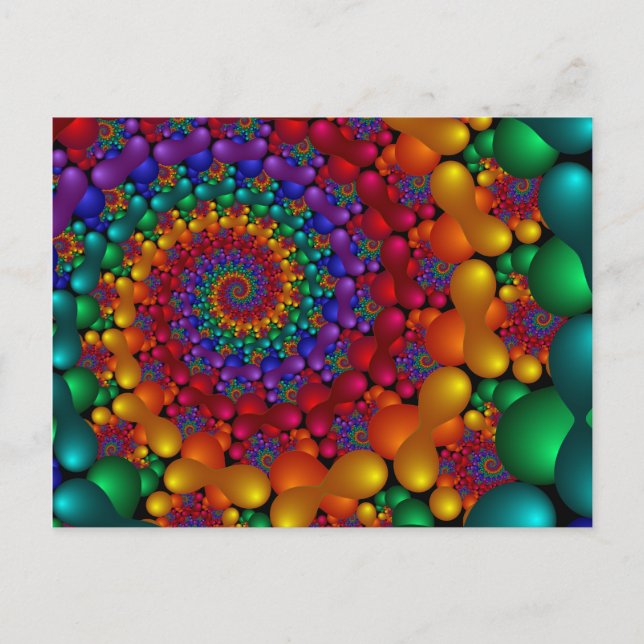 Carte Postale 206 Fractal (Devant)