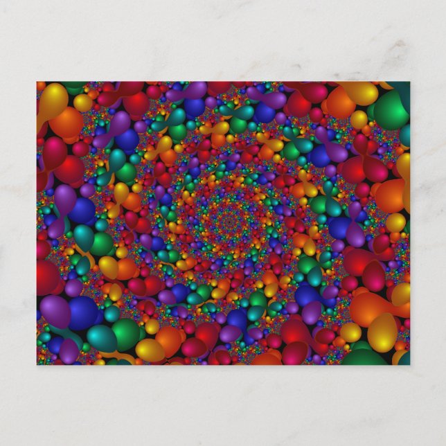 Carte Postale 208 Fractal (Devant)