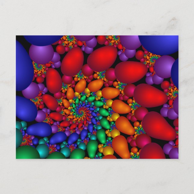 Carte Postale 209 Fractale (Devant)