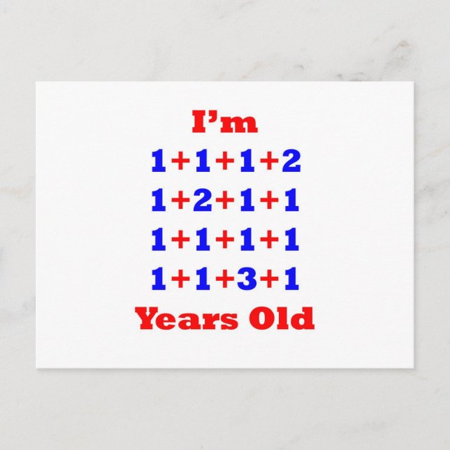 Carte Postale 20 ans ! (Devant)