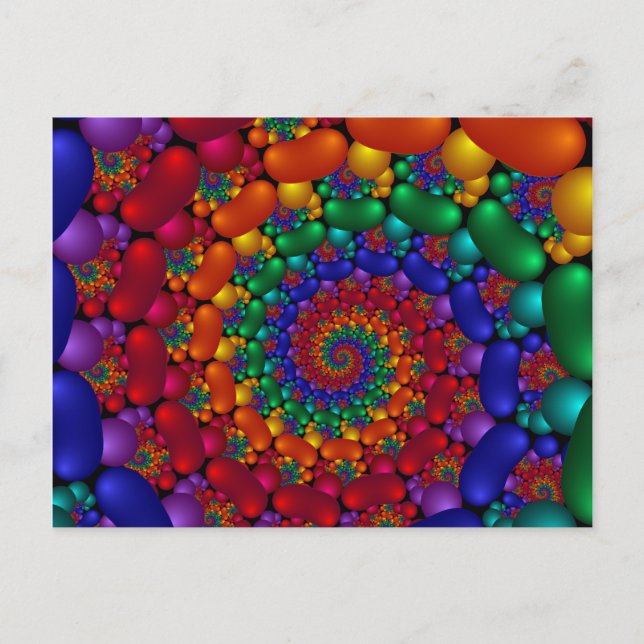 Carte Postale 210 Fractal (Devant)