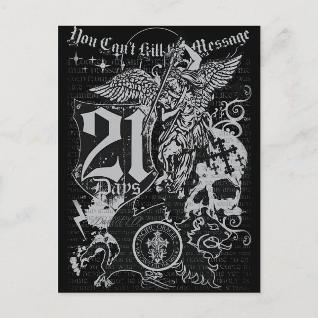 Carte Postale 21 Days (Devant)