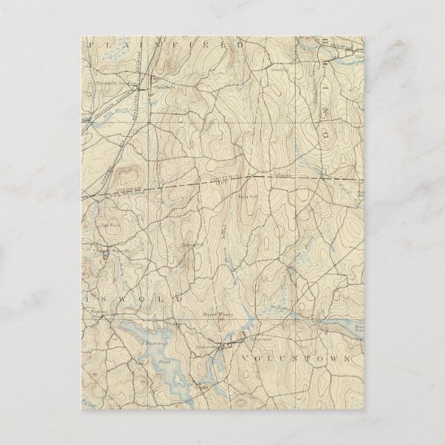 Carte Postale 22 Feuille Moosup (Devant)