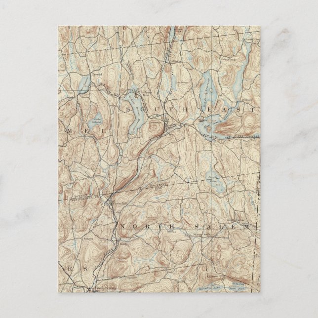 Carte Postale 23 feuille Carmel (Devant)