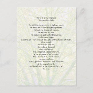 Carte Postale 23e Psaume...