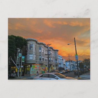 Carte Postale 24th Street @ Dusk - San Francisco, CA
