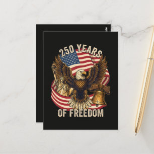 Carte Postale 250 Ans d'Amérique 1776-2026