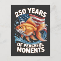 250 Ans de Moments Paisibles Art Poisson Rouge
