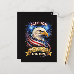 Carte Postale 250e anniversaire États-Unis 1776-2026 Patriotique