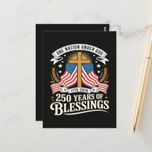 Carte Postale 250e anniversaire USA 250 américain