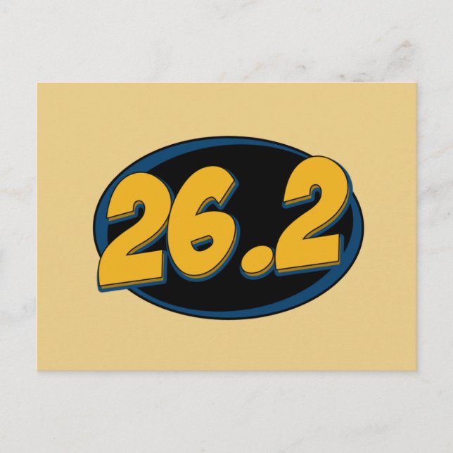 CARTE POSTALE 26.2 (Devant)