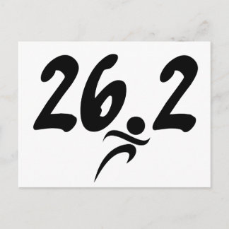 Carte Postale 26,2 marathon