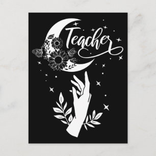 Carte Postale 2- Chemise d'enseignant inspirant, Enseignant mini