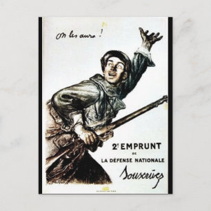 Carte Postale 2 Emprunt De La Défense Nationale
