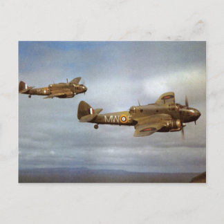 Carte Postale 2ÈME GUERRE MONDIALE Avions historiques en vol