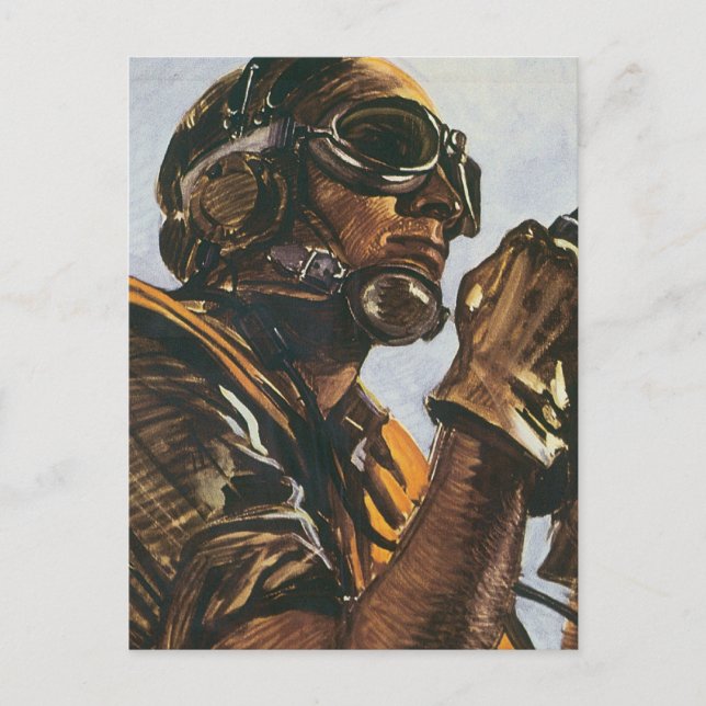 Carte Postale 2ÈME GUERRE MONDIALE Gunner (Devant)