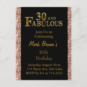 Carte Postale 30e anniversaire 