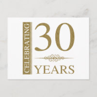 30e anniversaire du Mariage