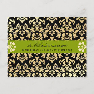 Carte postale 311-Belladonna Damask Lime
