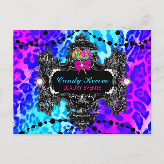 Carte Postale 311 Candy Wonderland Leopard (Devant)