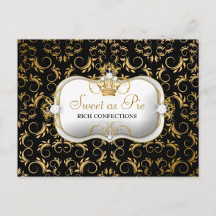 Carte Postale 311 Ciao Bella Golden Divine Rich Black
