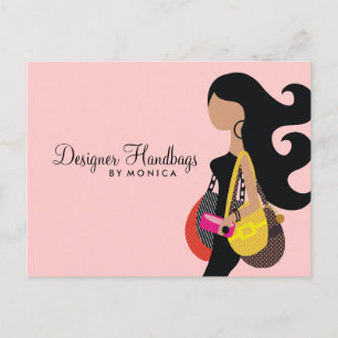 Carte postale 311-Handbag Party argent vert