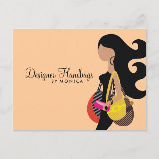 Carte postale 311-Handbag Party Peachie Queen