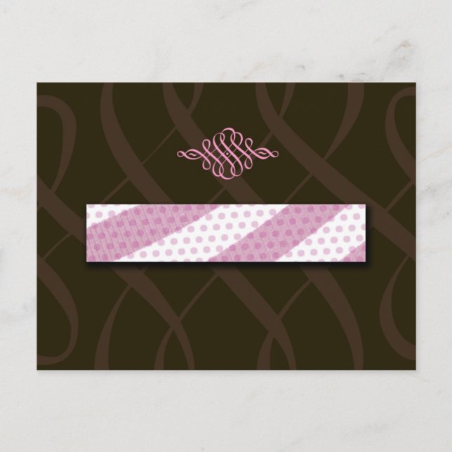 Carte postale 311-Luscious rose et chocolat (Devant)