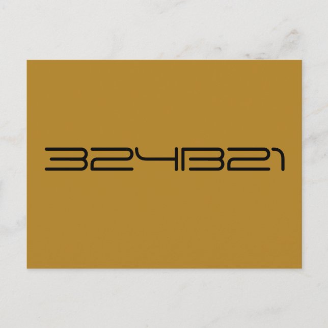 Carte Postale 324B21 Numéro Cosima Orphan Noir (Devant)