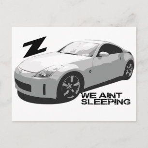 Carte Postale 350Z Aint endormi