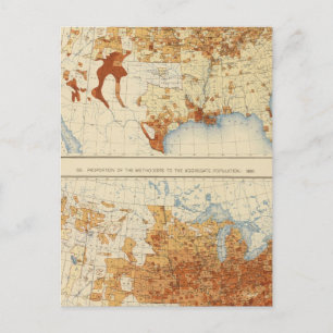 Carte Postale 36 Catholiques romains, Méthodistes 1890