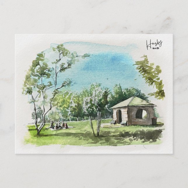 Carte Postale 36 : Pique-nique (Devant)