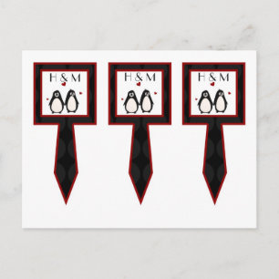 Carte Postale 3 Coupe Cake Pictures Penguin Love Couple Mate pou