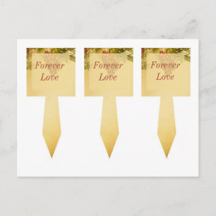 Carte Postale 3 cueillettes de gâteau de la coupe Mariage Vineya